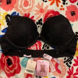 Savage X Fenty black bra